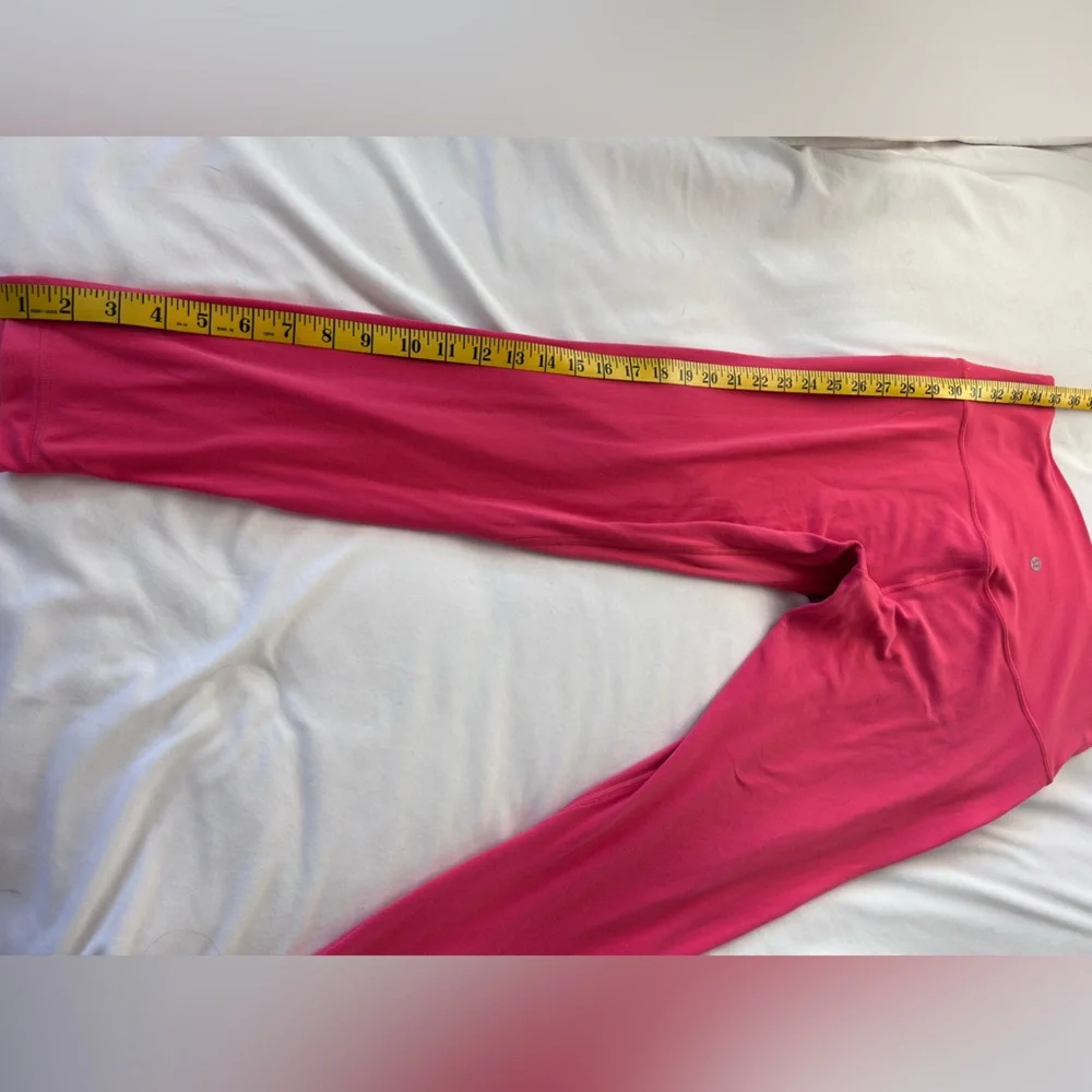 lululemon Align High-Rise Pant 25" Size 10 Desert Red - Picture 7 of 10